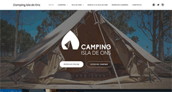 Desktop Screenshot of campingisladeons.com